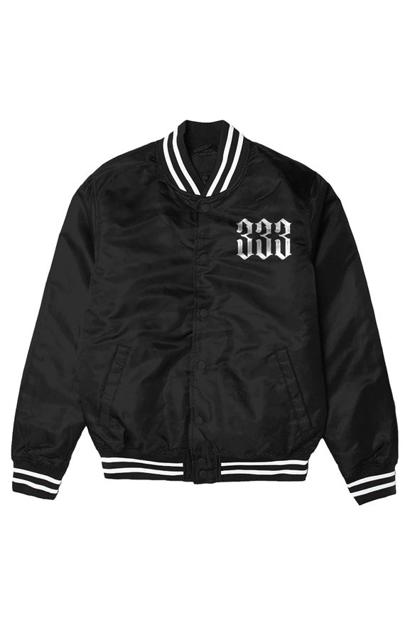 Mens Fallen Angel Varsity Bomber Jacket